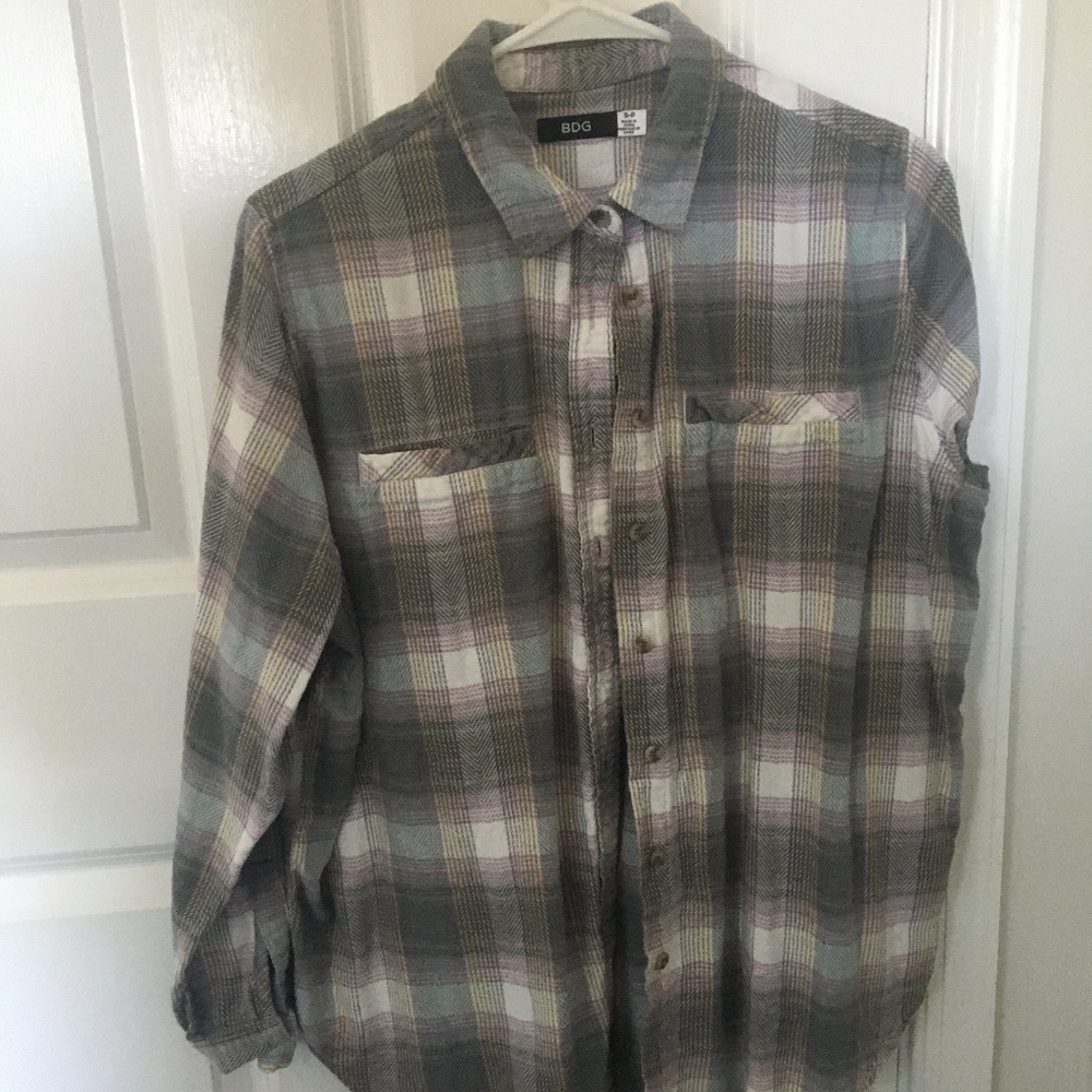 BDG Urban Outfitters Flannel Tunic